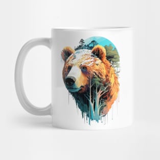 Grizzly Bear Animal World Predator Wild Nature Wilderness Mug